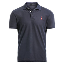 Load image into Gallery viewer, Casual Cotton Polo shirt Men Short Sleeve High Quantity polo men