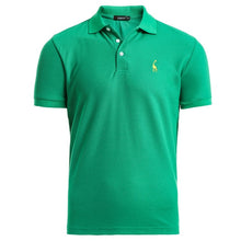 Load image into Gallery viewer, Casual Cotton Polo shirt Men Short Sleeve High Quantity polo men