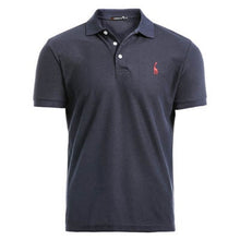 Load image into Gallery viewer, Casual Cotton Polo shirt Men Short Sleeve High Quantity polo men