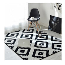 Load image into Gallery viewer, Nordic Modern Carpet Polyester Rug and Carpets for Living Room Floor Child Kids Play Mat Bedroom Bathroom Home Door Mat alfombra