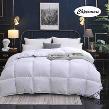 Load image into Gallery viewer, Chpermore 95 % White Goose/Duck Down Quilt Duvets Thickening Winter Comforters 100% Cotton Cover King Queen Twin Full Size