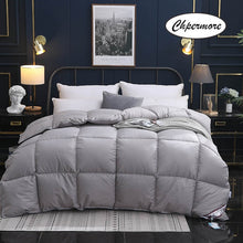 Load image into Gallery viewer, Chpermore 95 % White Goose/Duck Down Quilt Duvets Thickening Winter Comforters 100% Cotton Cover King Queen Twin Full Size