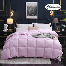 Load image into Gallery viewer, Chpermore 95 % White Goose/Duck Down Quilt Duvets Thickening Winter Comforters 100% Cotton Cover King Queen Twin Full Size