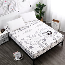 Load image into Gallery viewer, MECEROCK 2019 New Mattress Protector Waterproof Mattress Covers Popular Pattern Printing Cover for Bed 160X200CM Breathable
