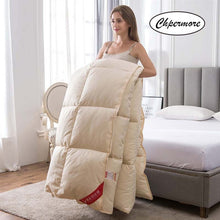 Load image into Gallery viewer, Chpermore 95 % White Goose/Duck Down Quilt Duvets five star hotel  Winter Comforters 100% Cotton Cover King Queen Twin Full Size