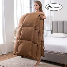 Load image into Gallery viewer, Chpermore 95 % White Goose/Duck Down Quilt Duvets five star hotel  Winter Comforters 100% Cotton Cover King Queen Twin Full Size