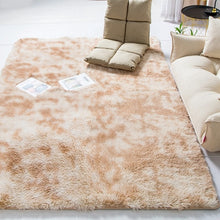 Load image into Gallery viewer, 2019 Modern Nordic Tie-dye Gradient Carpet Bedroom Living Room Rectangular Carpet Variegated Soft Comfortable Area Carpet Gray
