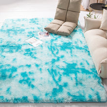 Load image into Gallery viewer, 2019 Modern Nordic Tie-dye Gradient Carpet Bedroom Living Room Rectangular Carpet Variegated Soft Comfortable Area Carpet Gray