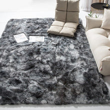 Load image into Gallery viewer, 2019 Modern Nordic Tie-dye Gradient Carpet Bedroom Living Room Rectangular Carpet Variegated Soft Comfortable Area Carpet Gray