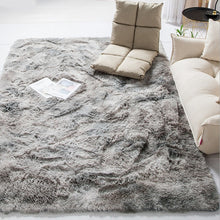 Load image into Gallery viewer, 2019 Modern Nordic Tie-dye Gradient Carpet Bedroom Living Room Rectangular Carpet Variegated Soft Comfortable Area Carpet Gray