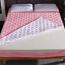Load image into Gallery viewer, New Six Sides All Inclusive Quilted Mattress Cover Soft Fiber Topper Pad Plain Solid Color Bed Mattress Protector Anti Dust Mite