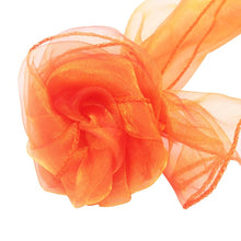 Load image into Gallery viewer, Hot Sale Organza Chair Sashes Bow Cover chair sashes tulle For Weddings Events &amp;Party Banquet Christmas Decoration mint green