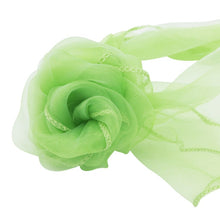 Load image into Gallery viewer, Hot Sale Organza Chair Sashes Bow Cover chair sashes tulle For Weddings Events &amp;Party Banquet Christmas Decoration mint green