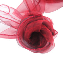 Load image into Gallery viewer, Hot Sale Organza Chair Sashes Bow Cover chair sashes tulle For Weddings Events &amp;Party Banquet Christmas Decoration mint green