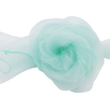 Load image into Gallery viewer, Hot Sale Organza Chair Sashes Bow Cover chair sashes tulle For Weddings Events &amp;Party Banquet Christmas Decoration mint green