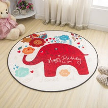 Load image into Gallery viewer, Simple Style Round Carpet Kids Rug for Bedroom Bedside Rug Tapeta Baby Crawling Mat Hallway Floor Mat Nice Carpet Kids Room