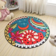 Load image into Gallery viewer, Simple Style Round Carpet Kids Rug for Bedroom Bedside Rug Tapeta Baby Crawling Mat Hallway Floor Mat Nice Carpet Kids Room