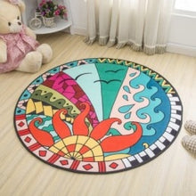 Load image into Gallery viewer, Simple Style Round Carpet Kids Rug for Bedroom Bedside Rug Tapeta Baby Crawling Mat Hallway Floor Mat Nice Carpet Kids Room