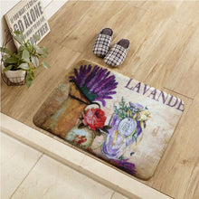Load image into Gallery viewer, 2017 New Design American Style Retro Floor Mat Flower Print Kitchen Carpets And Rugs Anti-Slip Entrance Door Mats 40*60/50*80CM