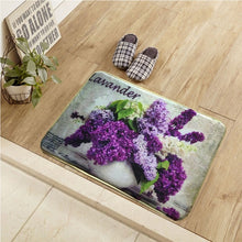 Load image into Gallery viewer, 2017 New Design American Style Retro Floor Mat Flower Print Kitchen Carpets And Rugs Anti-Slip Entrance Door Mats 40*60/50*80CM