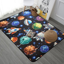 Load image into Gallery viewer, Space Universe Planet Cartoon Carpet For Living Room Soft Carpet Kids Room Cute Rugs For Bedroom Computer Chair Floro Mat/Rug