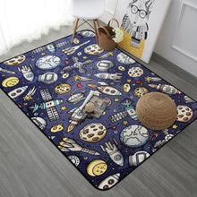 Load image into Gallery viewer, Space Universe Planet Cartoon Carpet For Living Room Soft Carpet Kids Room Cute Rugs For Bedroom Computer Chair Floro Mat/Rug