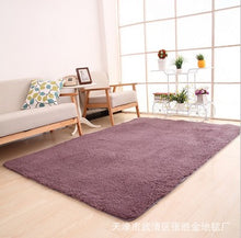 Load image into Gallery viewer, Living Room Rug Area Solid Carpet Fluffy Soft Home Decor White Plush Carpet Bedroom Carpet Kitchen Floor Mats White Rug Tapete