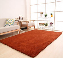 Load image into Gallery viewer, Living Room Rug Area Solid Carpet Fluffy Soft Home Decor White Plush Carpet Bedroom Carpet Kitchen Floor Mats White Rug Tapete