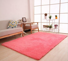 Load image into Gallery viewer, Living Room Rug Area Solid Carpet Fluffy Soft Home Decor White Plush Carpet Bedroom Carpet Kitchen Floor Mats White Rug Tapete