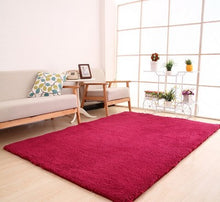 Load image into Gallery viewer, Living Room Rug Area Solid Carpet Fluffy Soft Home Decor White Plush Carpet Bedroom Carpet Kitchen Floor Mats White Rug Tapete