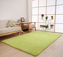 Load image into Gallery viewer, Living Room Rug Area Solid Carpet Fluffy Soft Home Decor White Plush Carpet Bedroom Carpet Kitchen Floor Mats White Rug Tapete