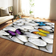 Load image into Gallery viewer, Nordic Carpets Soft Flannel 3D Printed Area Rugs Parlor Galaxy Space Mat Rugs Anti-slip Large Rug Carpet for Living Room Decor