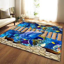 Load image into Gallery viewer, Nordic Carpets Soft Flannel 3D Printed Area Rugs Parlor Galaxy Space Mat Rugs Anti-slip Large Rug Carpet for Living Room Decor