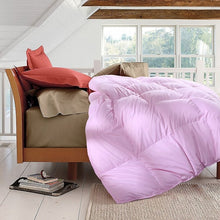 Load image into Gallery viewer, TUTUBIRD-100% white duck/goose down winter quilt comforter blanket duvet filling cotton cover twin single queen supper king size