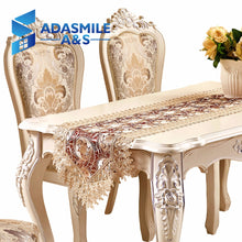 Load image into Gallery viewer, Hot Sale Lace Embroidered Floral Polyester Elegant Table Runner Dinning Table Flag Party Wedding Table Cloth