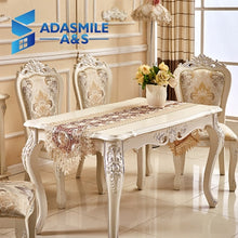 Load image into Gallery viewer, Hot Sale Lace Embroidered Floral Polyester Elegant Table Runner Dinning Table Flag Party Wedding Table Cloth