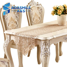Load image into Gallery viewer, Hot Sale Lace Embroidered Floral Polyester Elegant Table Runner Dinning Table Flag Party Wedding Table Cloth