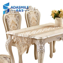 Load image into Gallery viewer, Hot Sale Lace Embroidered Floral Polyester Elegant Table Runner Dinning Table Flag Party Wedding Table Cloth