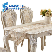 Load image into Gallery viewer, Hot Sale Lace Embroidered Floral Polyester Elegant Table Runner Dinning Table Flag Party Wedding Table Cloth