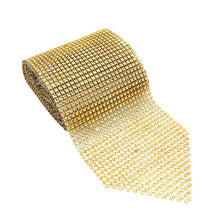 Load image into Gallery viewer, New 12*275CM (4.6" X 108") Diamond Table Runner Mesh Rhinestone Table Runner Wedding Party Decorations Home Table Accessories
