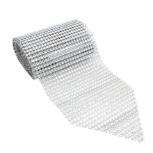 Load image into Gallery viewer, New 12*275CM (4.6" X 108") Diamond Table Runner Mesh Rhinestone Table Runner Wedding Party Decorations Home Table Accessories