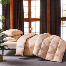 Load image into Gallery viewer, Svetanya white Goose Down Duvet 3D quilted Quilt king queen twin full double size Comforter Winter Thick Blanket Bedding Filler