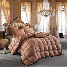 Load image into Gallery viewer, Svetanya white Goose Down Duvet 3D quilted Quilt king queen twin full double size Comforter Winter Thick Blanket Bedding Filler