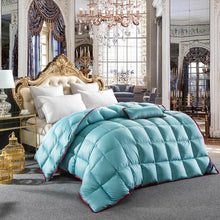 Load image into Gallery viewer, Svetanya white Goose Down Duvet 3D quilted Quilt king queen twin full double size Comforter Winter Thick Blanket Bedding Filler