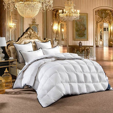 Load image into Gallery viewer, Svetanya white Goose Down Duvet 3D quilted Quilt king queen twin full double size Comforter Winter Thick Blanket Bedding Filler