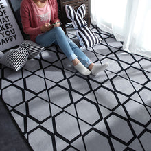 Load image into Gallery viewer, Nordic Modern Carpet Polyester Rug and Carpets for Living Room Floor Child Kids Play Mat Bedroom Bathroom Home Door Mat alfombra
