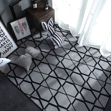 Load image into Gallery viewer, Nordic Modern Carpet Polyester Rug and Carpets for Living Room Floor Child Kids Play Mat Bedroom Bathroom Home Door Mat alfombra