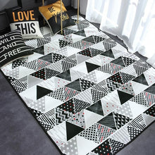 Load image into Gallery viewer, Nordic Modern Carpet Polyester Rug and Carpets for Living Room Floor Child Kids Play Mat Bedroom Bathroom Home Door Mat alfombra