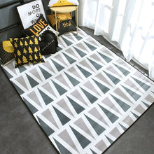 Load image into Gallery viewer, Nordic Modern Carpet Polyester Rug and Carpets for Living Room Floor Child Kids Play Mat Bedroom Bathroom Home Door Mat alfombra