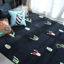 Load image into Gallery viewer, Nordic Modern Carpet Polyester Rug and Carpets for Living Room Floor Child Kids Play Mat Bedroom Bathroom Home Door Mat alfombra